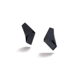 Asymmetric Folding Rectangle Earrings