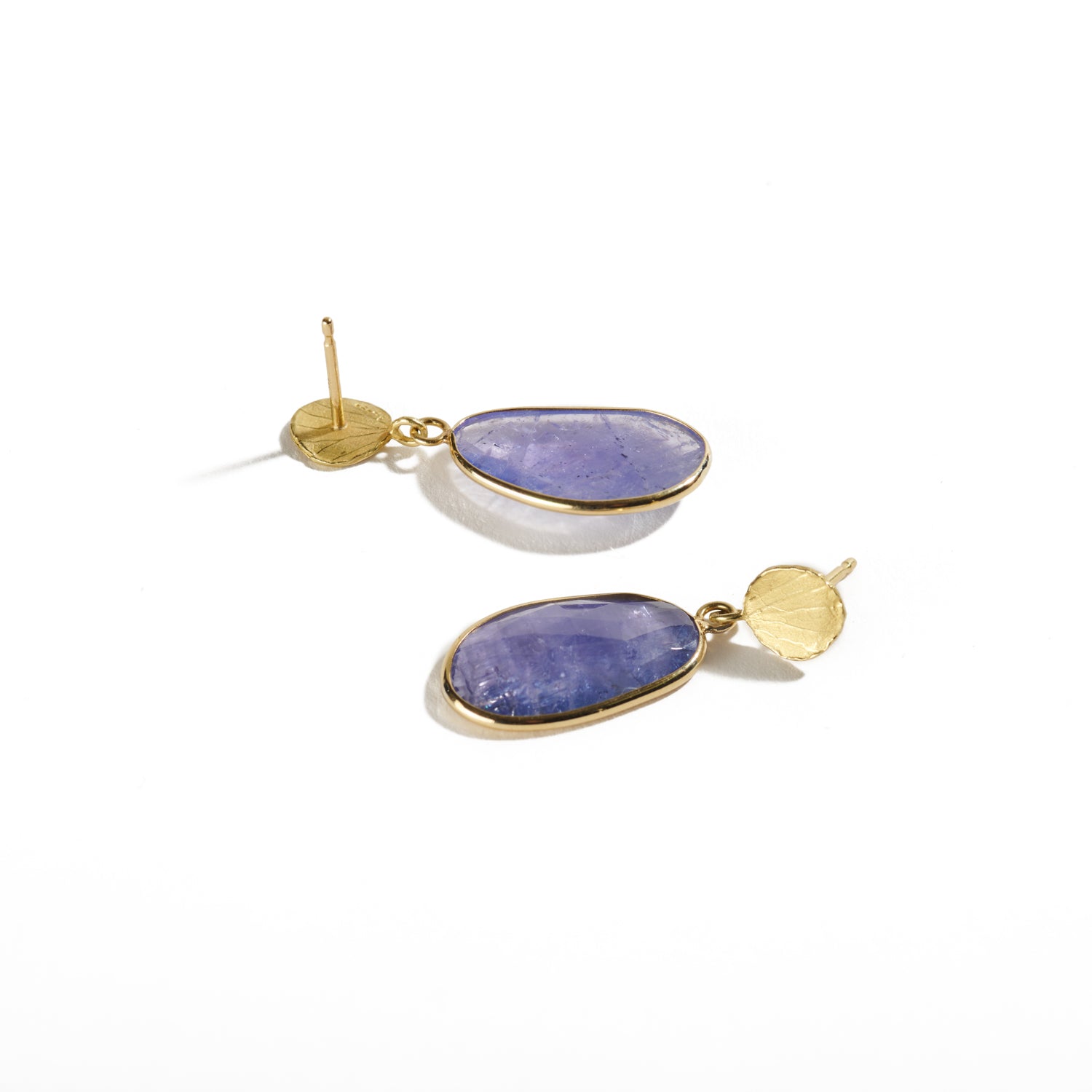 Petal Drop Tanzanite Earrings by Barbara Heinrich | _18K _insale ...