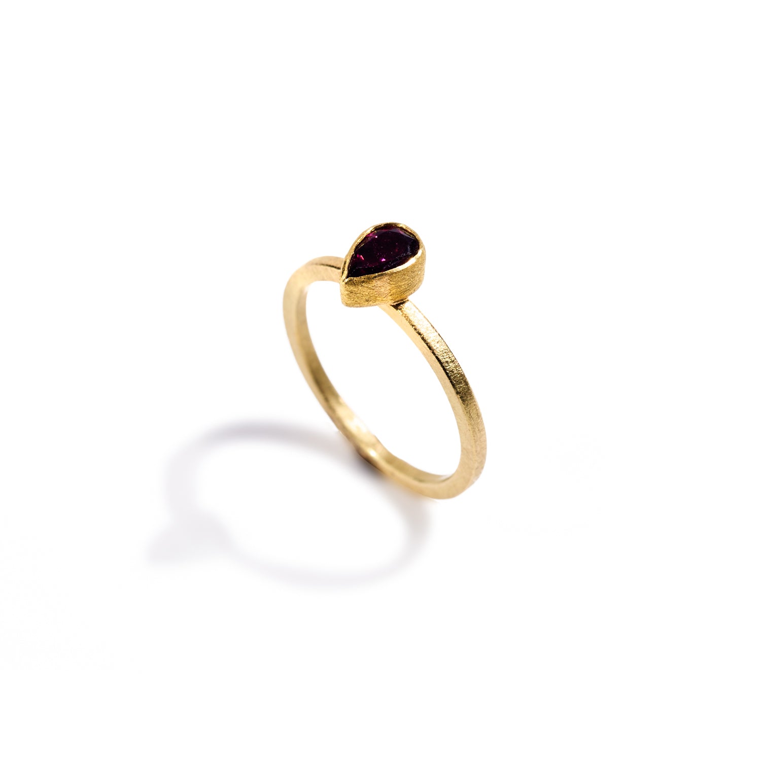Rhodolite Garnet Ring