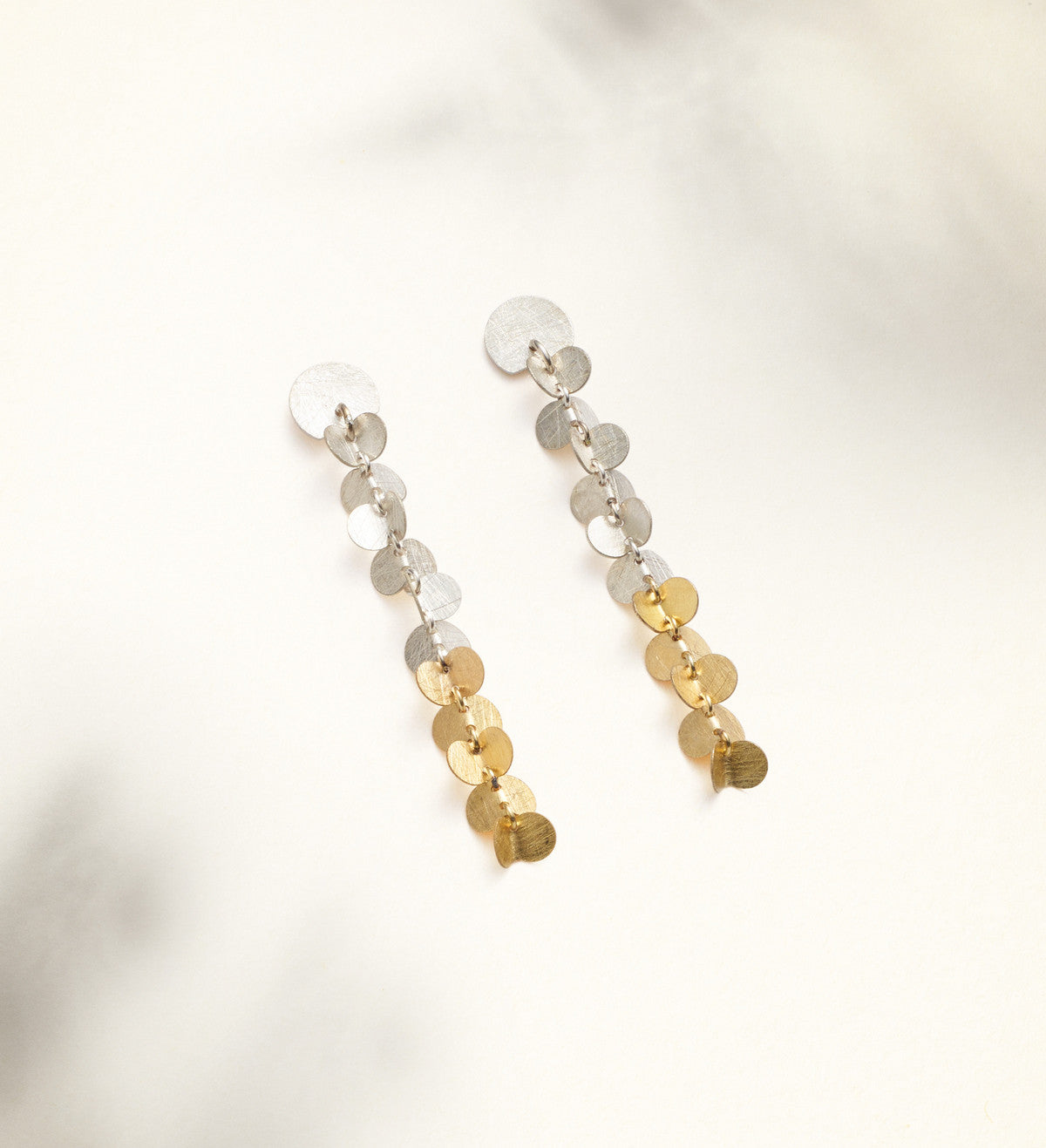 Papallones Gold &  Silver Earrings