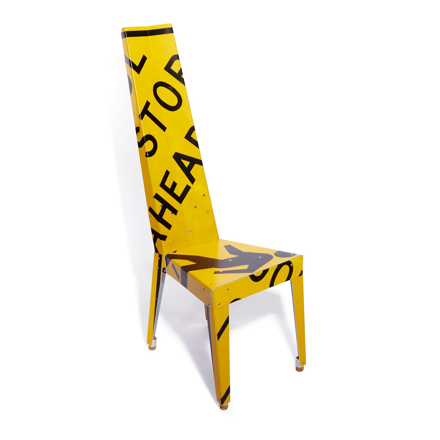 Yellow Stop Transit Chair
