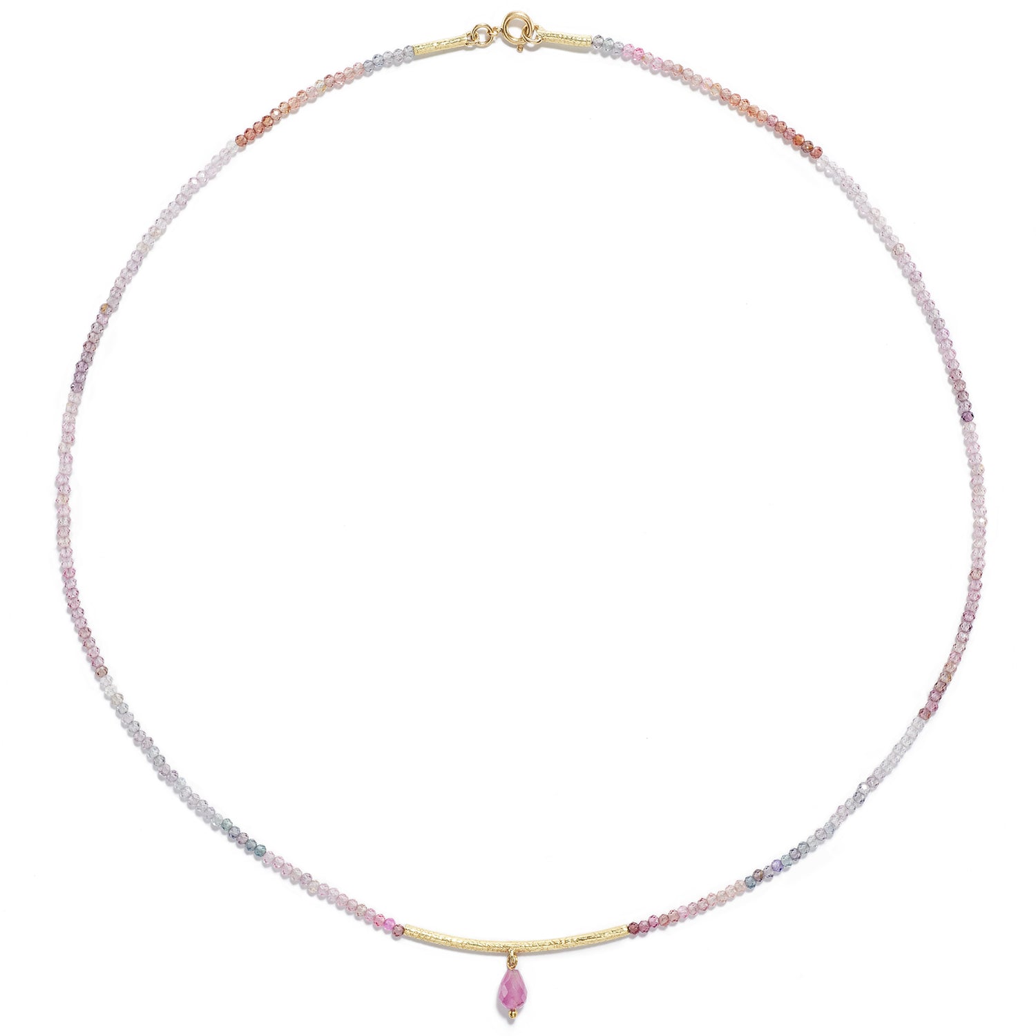 Multi-Color Spinel Necklace