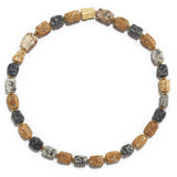 Swiss Granite Necklace with Gold