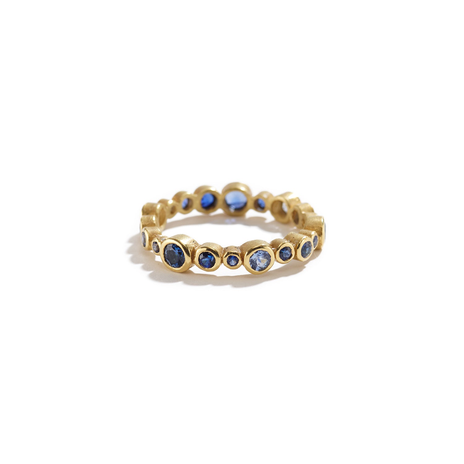 Juliette Ring With Blue Sapphires