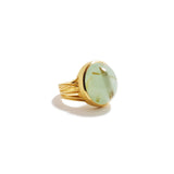 Tourmalated Emerald Ring in Gold