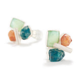 Apatite Mexican Opal Earrings