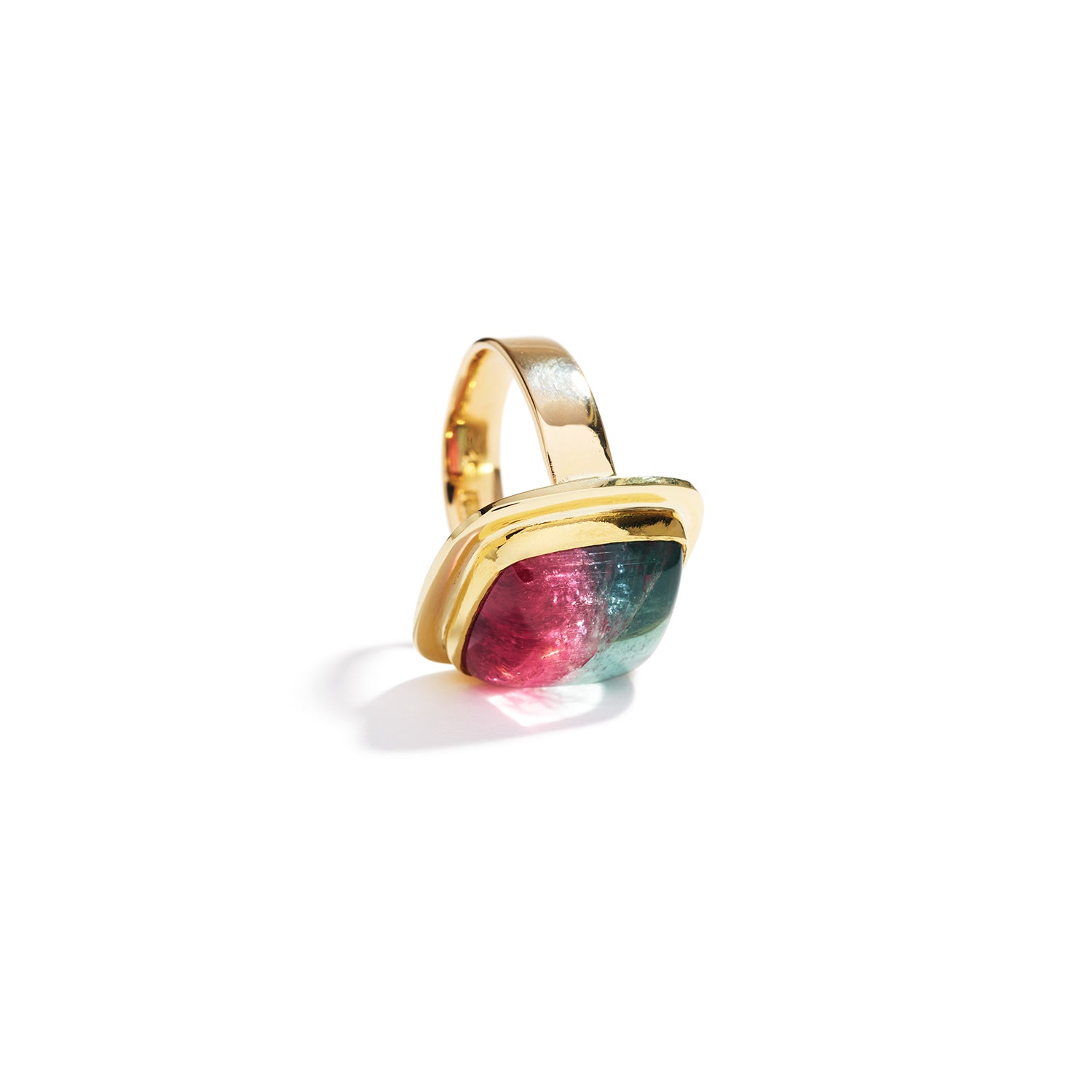 Bicolored Bicolored Tourmaline Ring by Carrie Armstrong | _18K _22k _insale ...