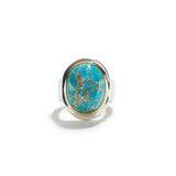 High Dome Rare Turquoise Ring