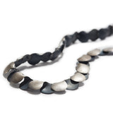 Alternating Silver Circles Necklace