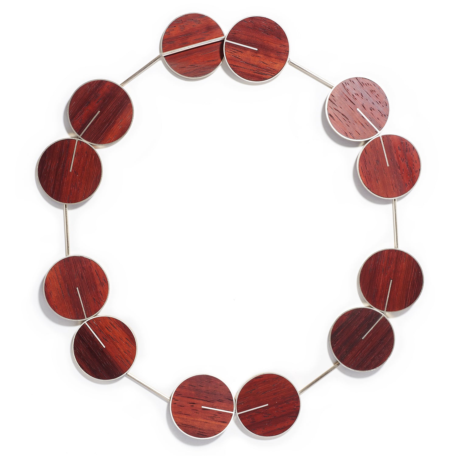 Redwood Large Circles Necklace