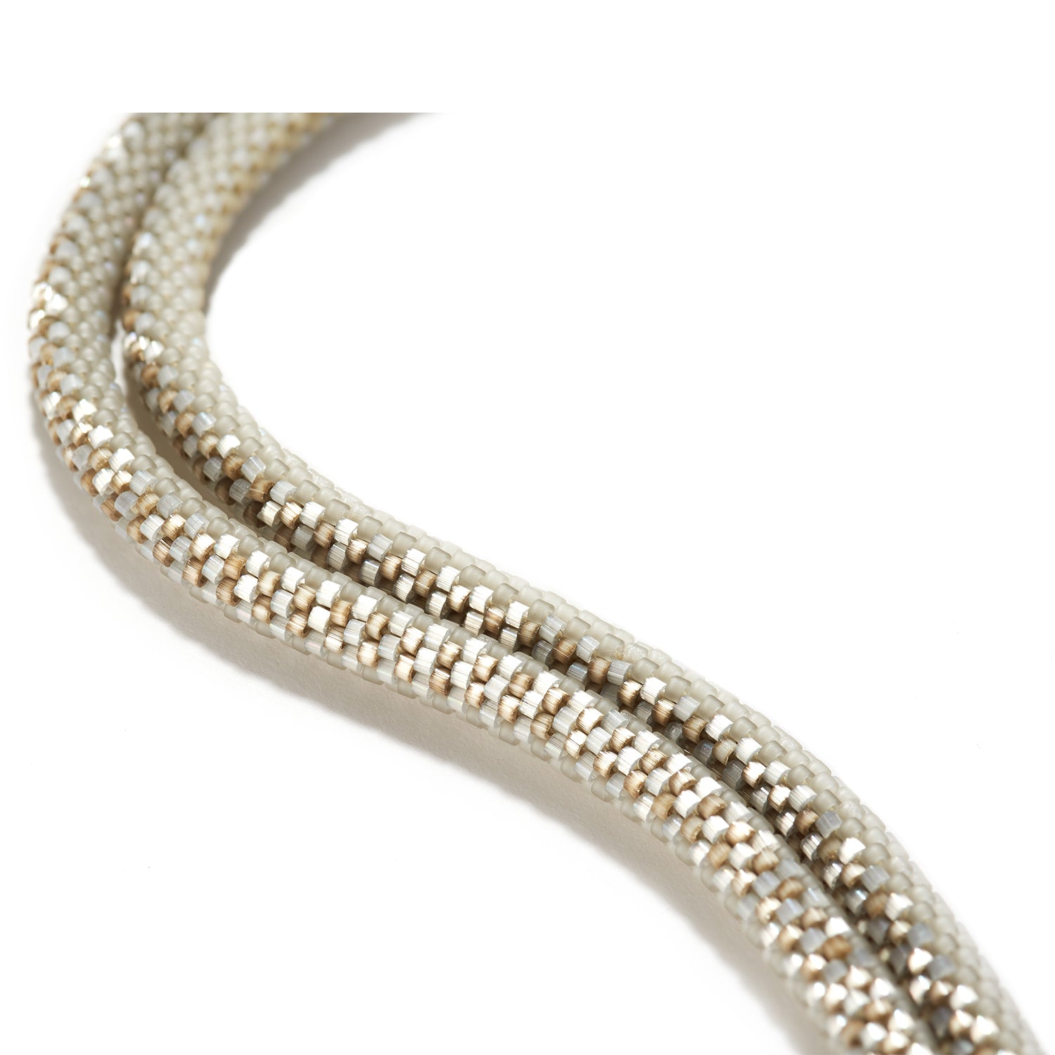 Reflective Snake Necklace
