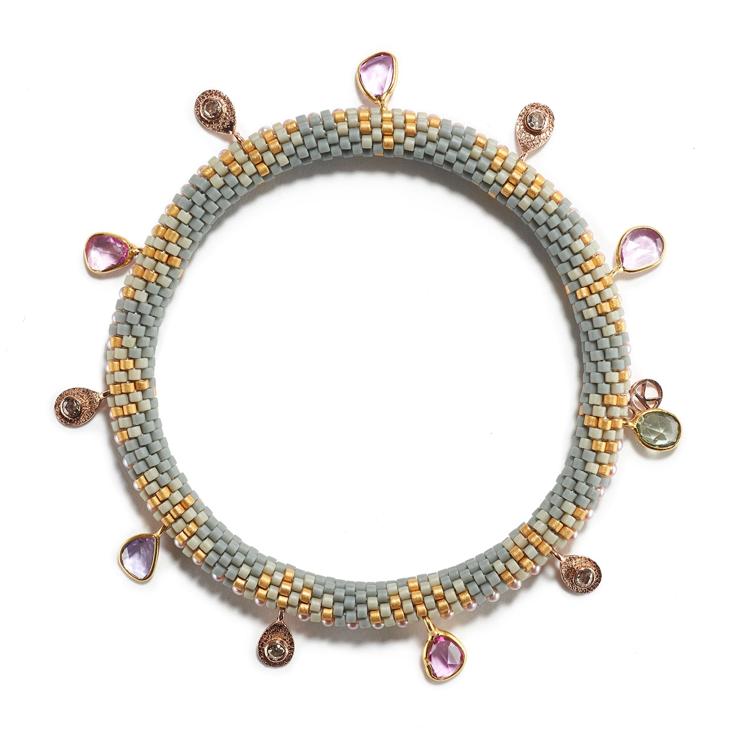 Jacona Winter Light Sapphire and Diamond Bracelet