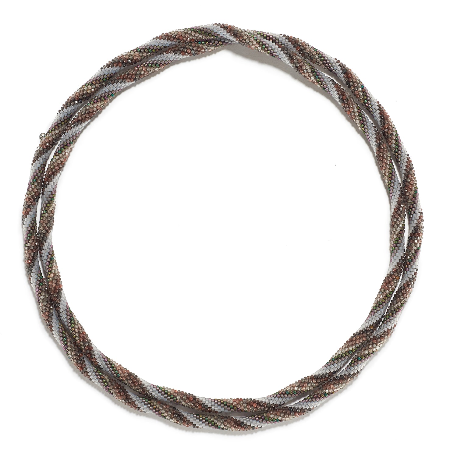 Spiral Spinel Necklace