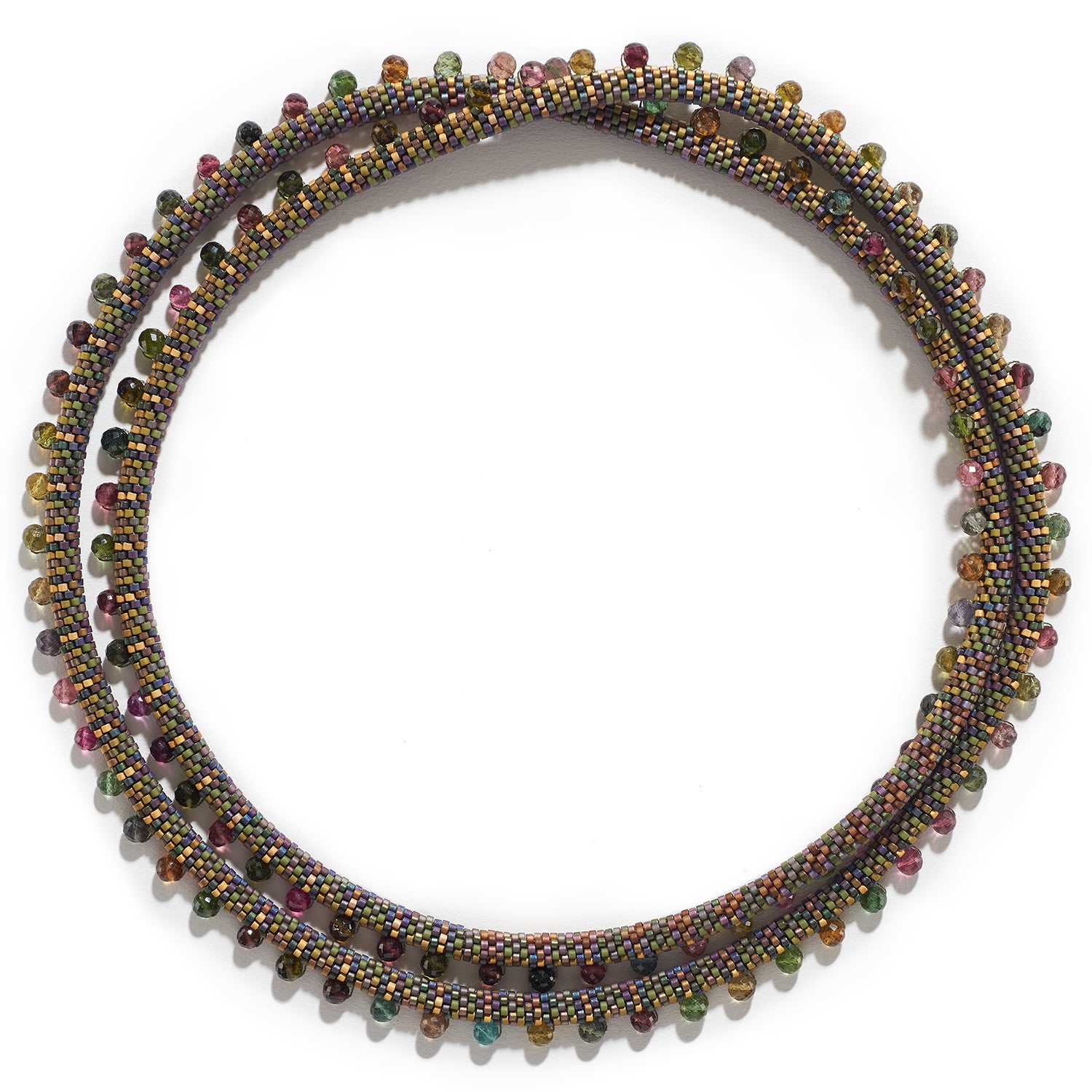 Lyda Necklace with Multi-Colored Tourmaline