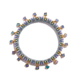 Blue Opal Mughal Pattern Bracelet