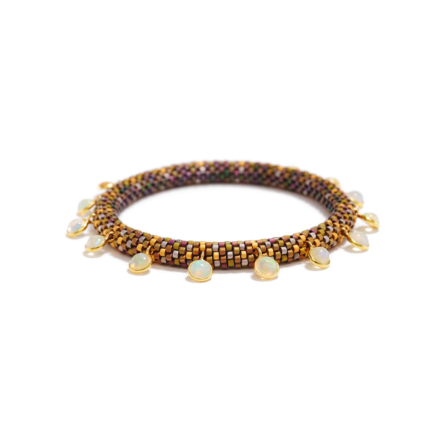 Cabochon Opal Bracelet