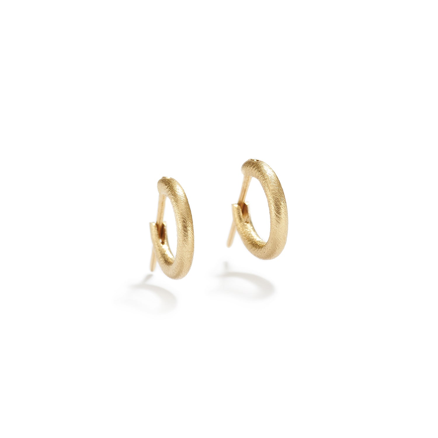 Small Classic Gold Hoops