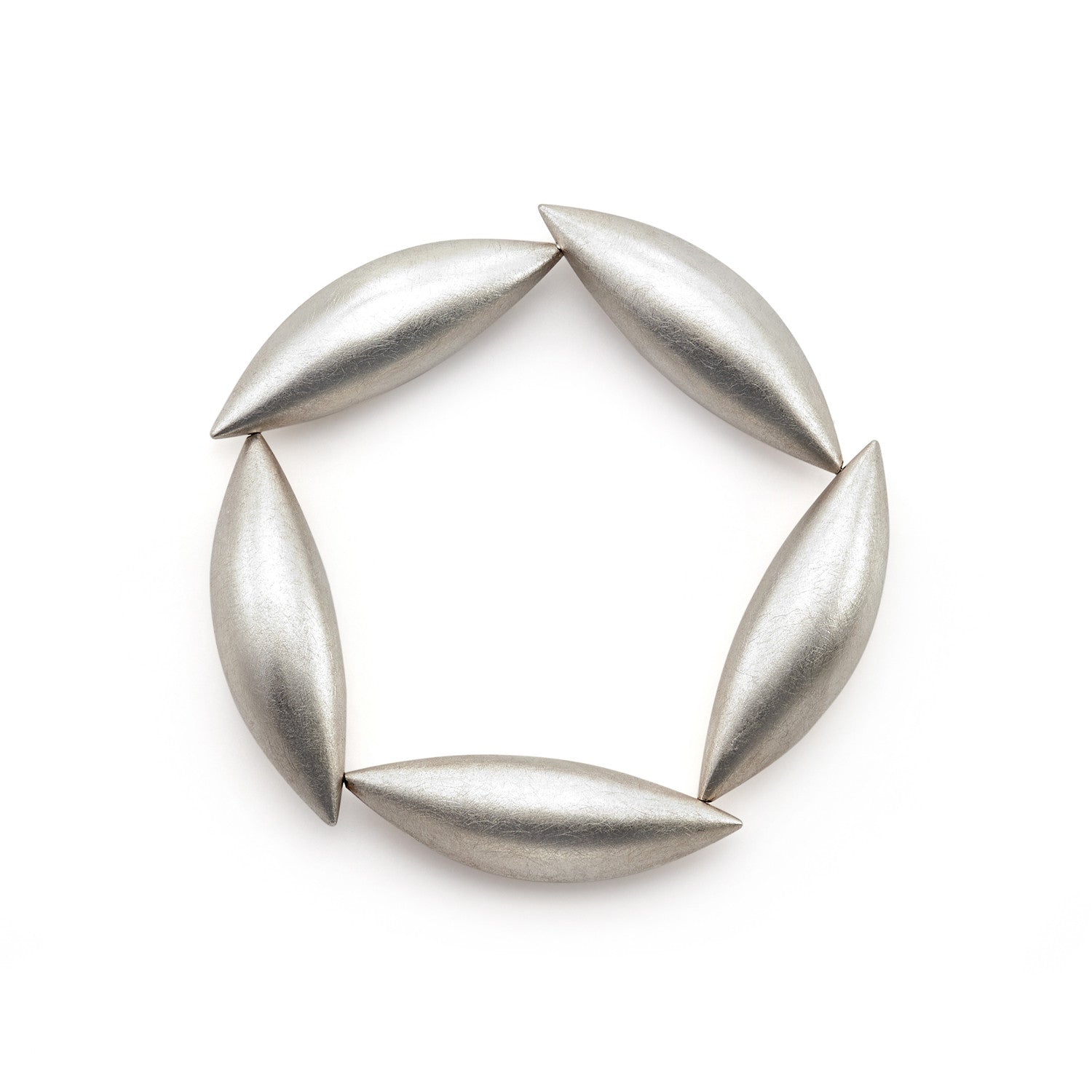 Sterling Silver Cocoon Bracelet~5 Pods