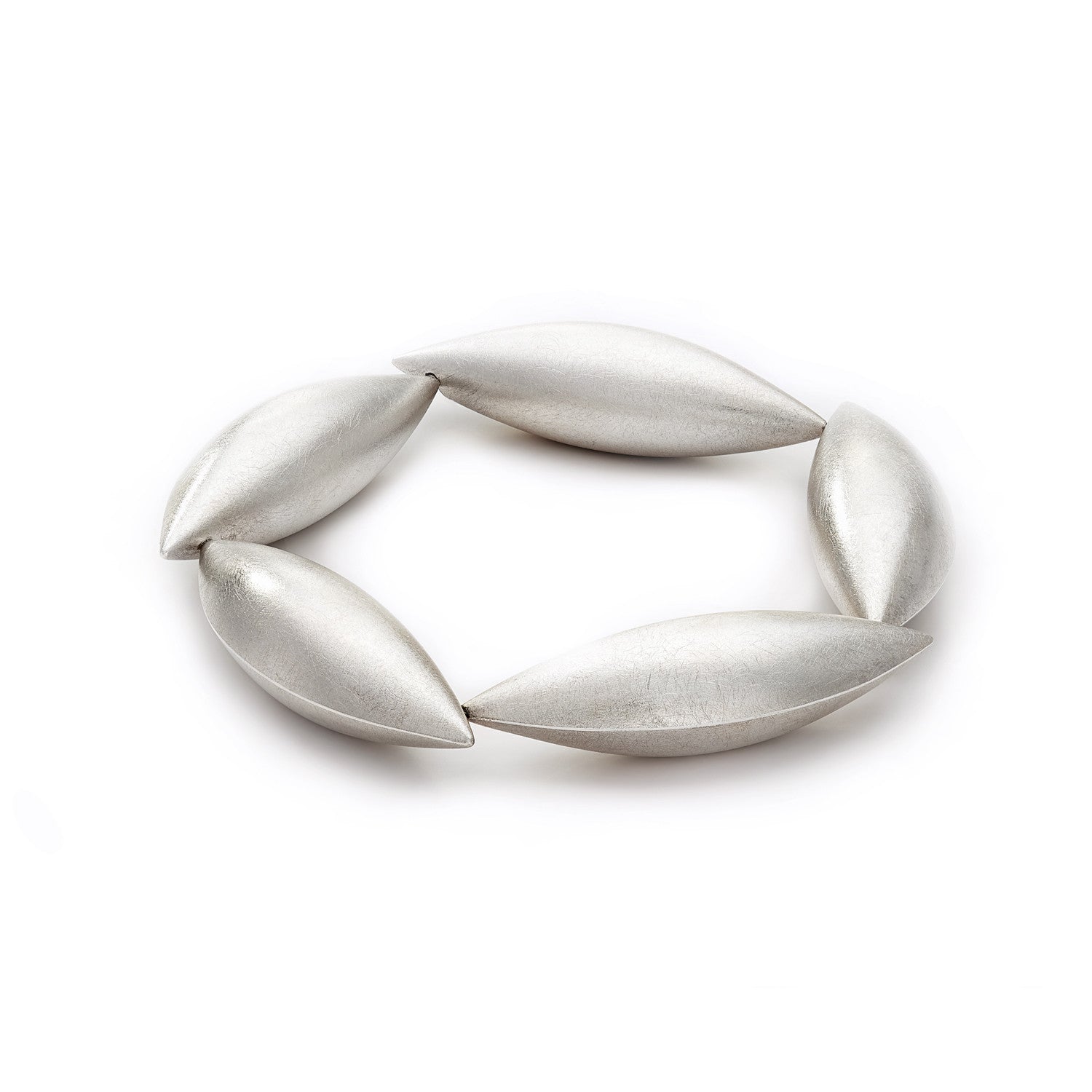 Sterling Silver Cocoon Bracelet~5 Pods