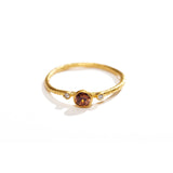 Gold Ring with Tourmaline