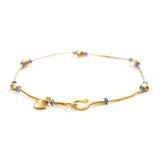 Gold and Sapphire Bracelet