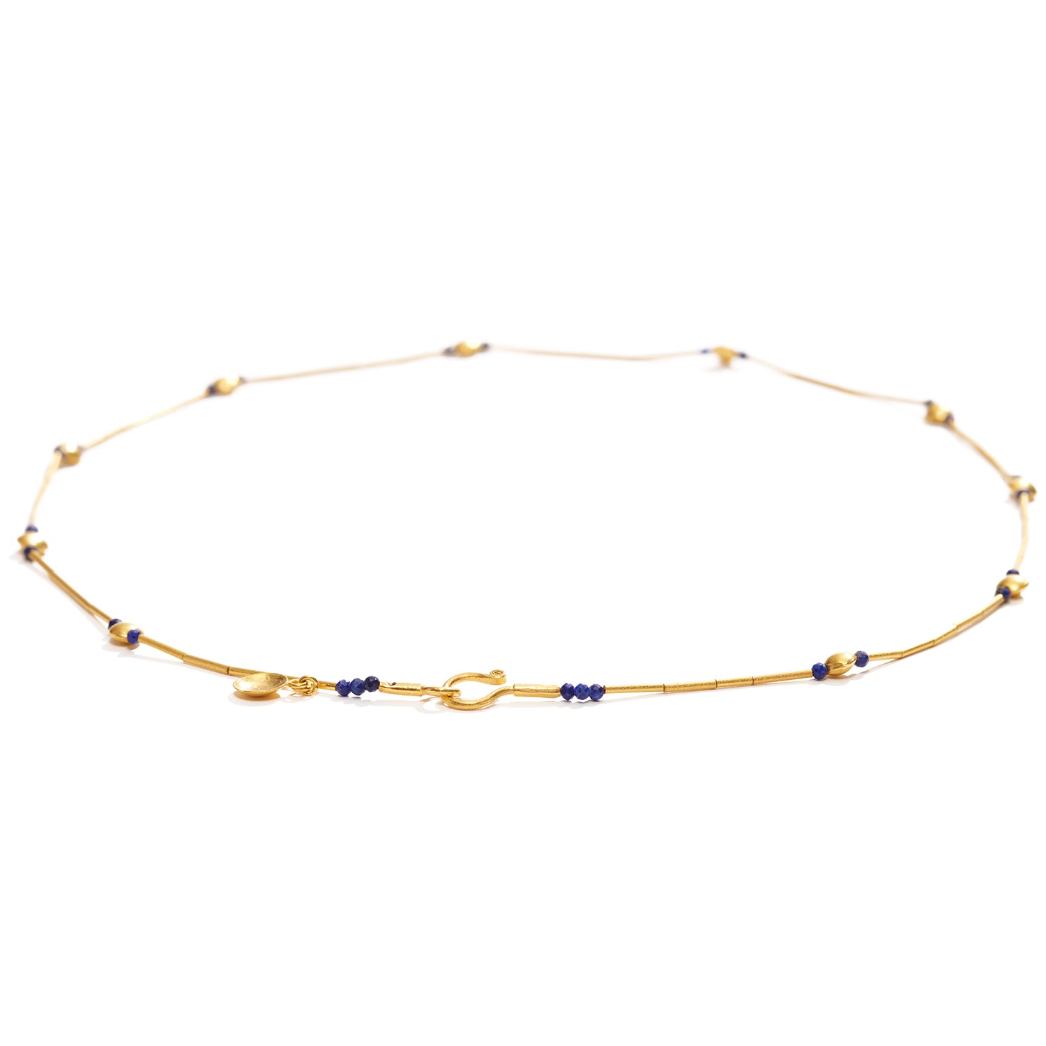 Gold and Lapis Necklace