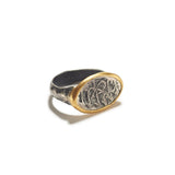 Ancient Calligraphy Ring