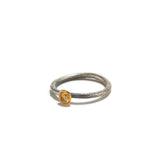 Small Golden Cup with Diamond Ring
