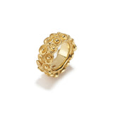 Double Calyxes Ring in Gold