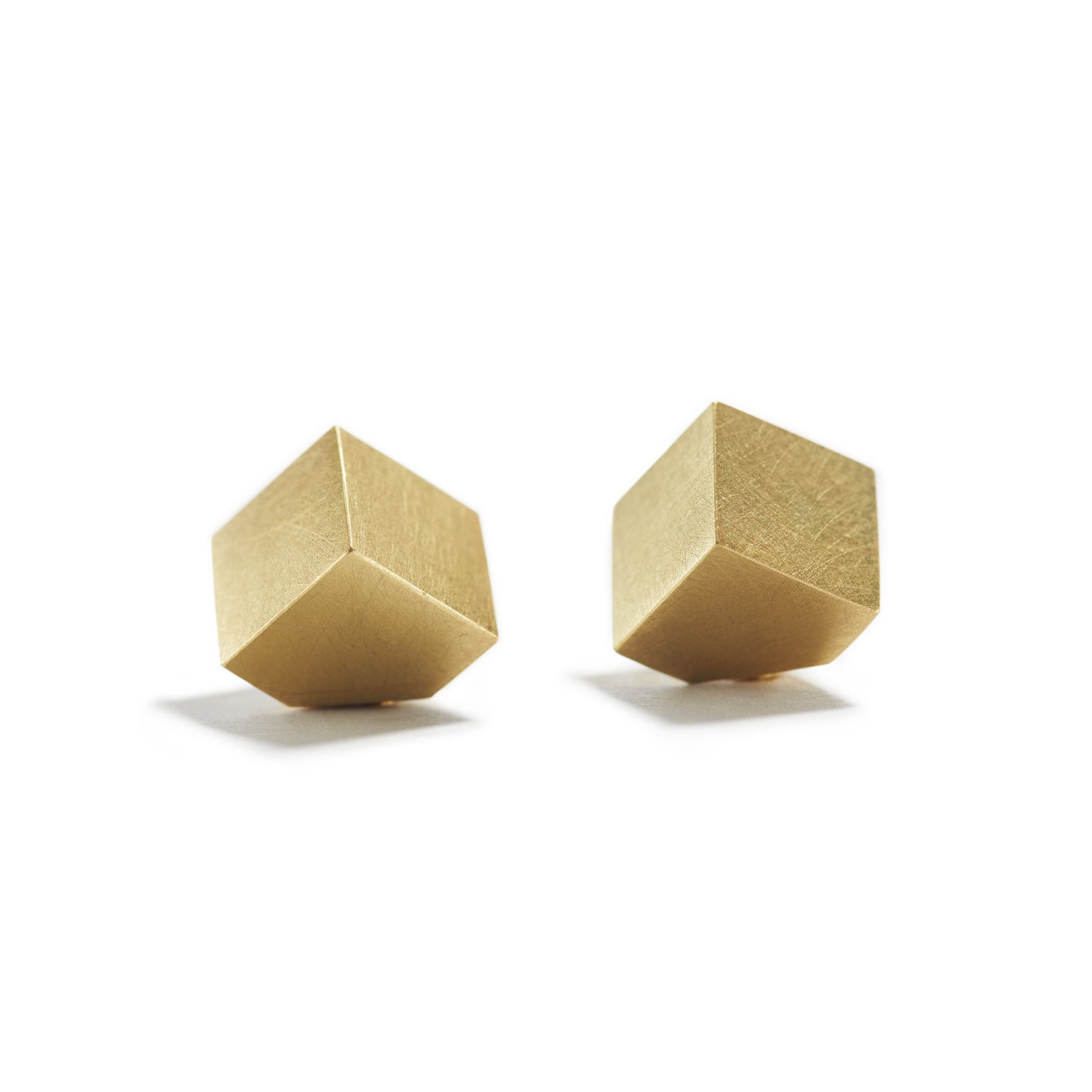 Small Cube Earrings