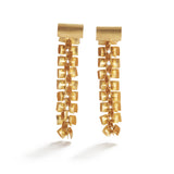 Articulated Square Earrings