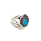 Glowing Orb Opal Ring