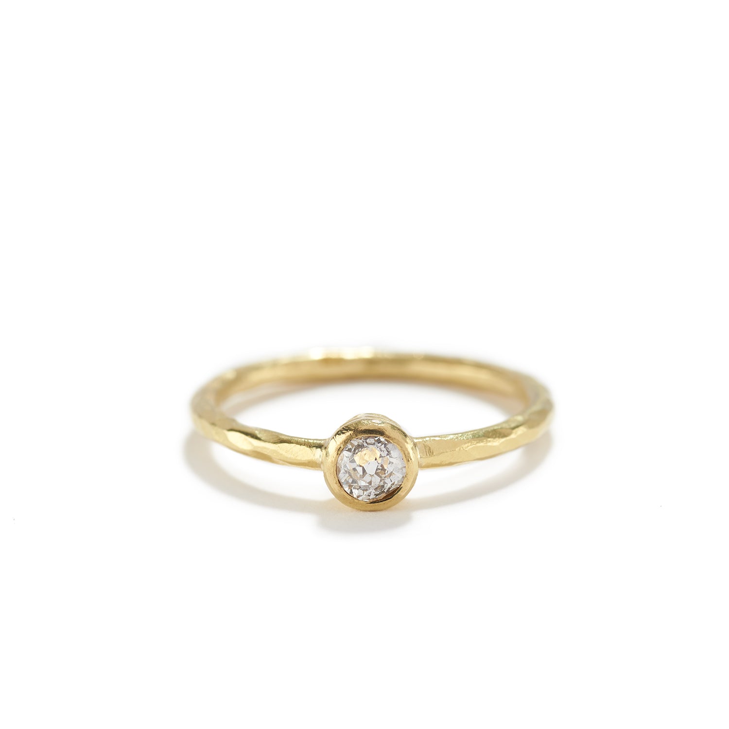 Rounded Diamond Ring