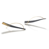 Strands of Gold & Silver Earrings