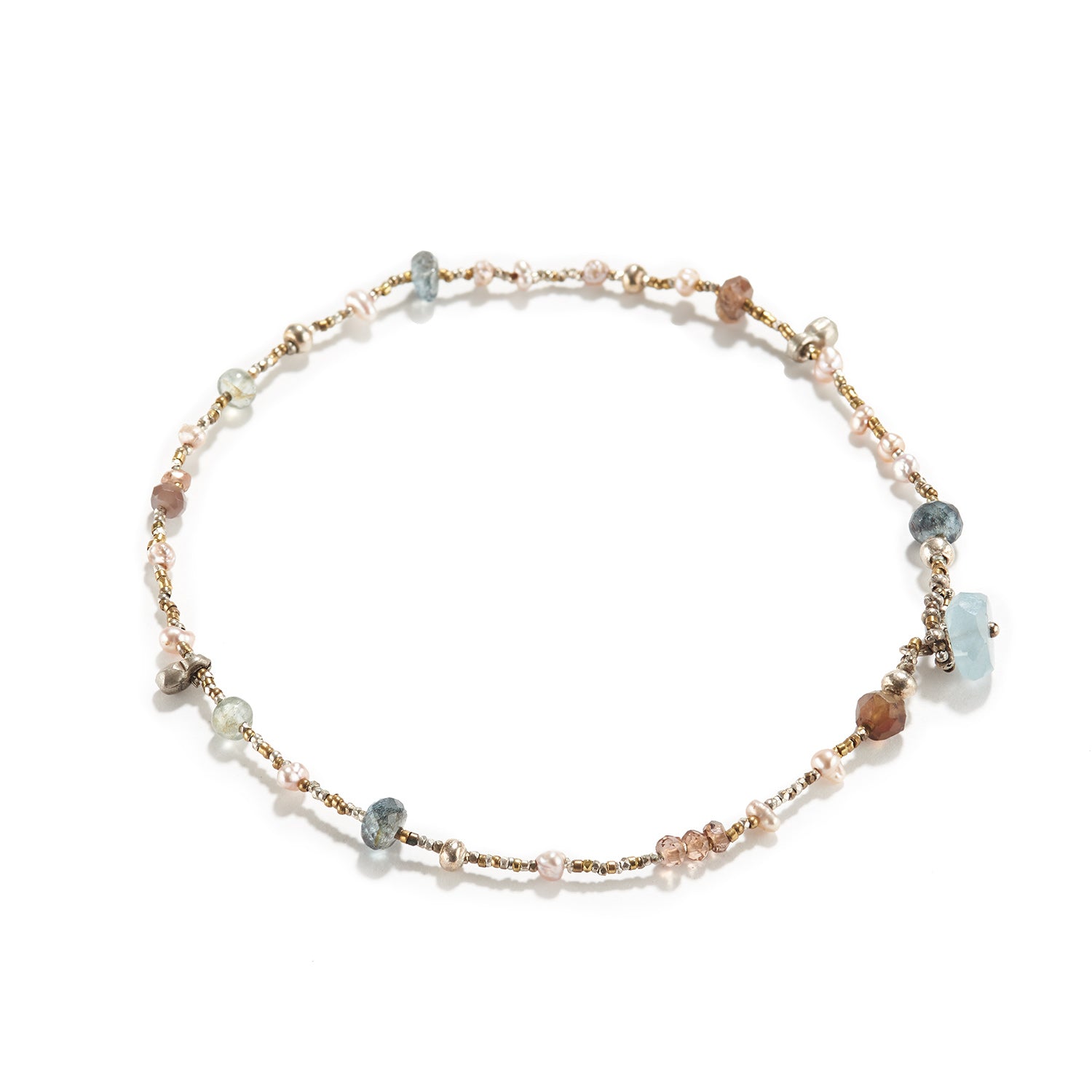 Mixed Stone Anklet