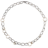 Silver & Rose Gold Link Chain
