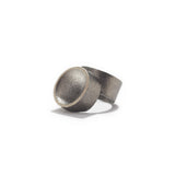 Oxidized Silver & Ruthenium Ring