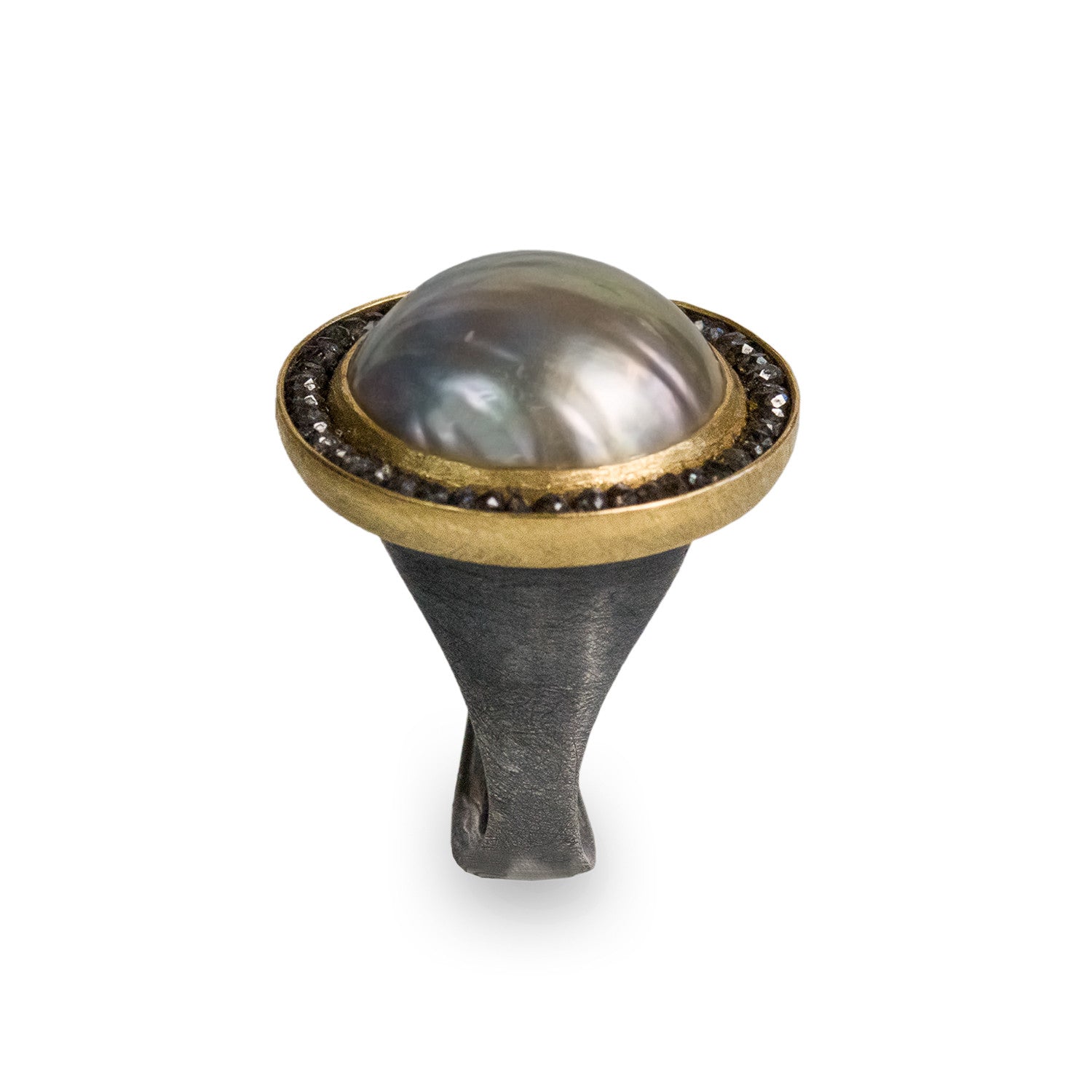 Mexican Mabe Pearl Ring