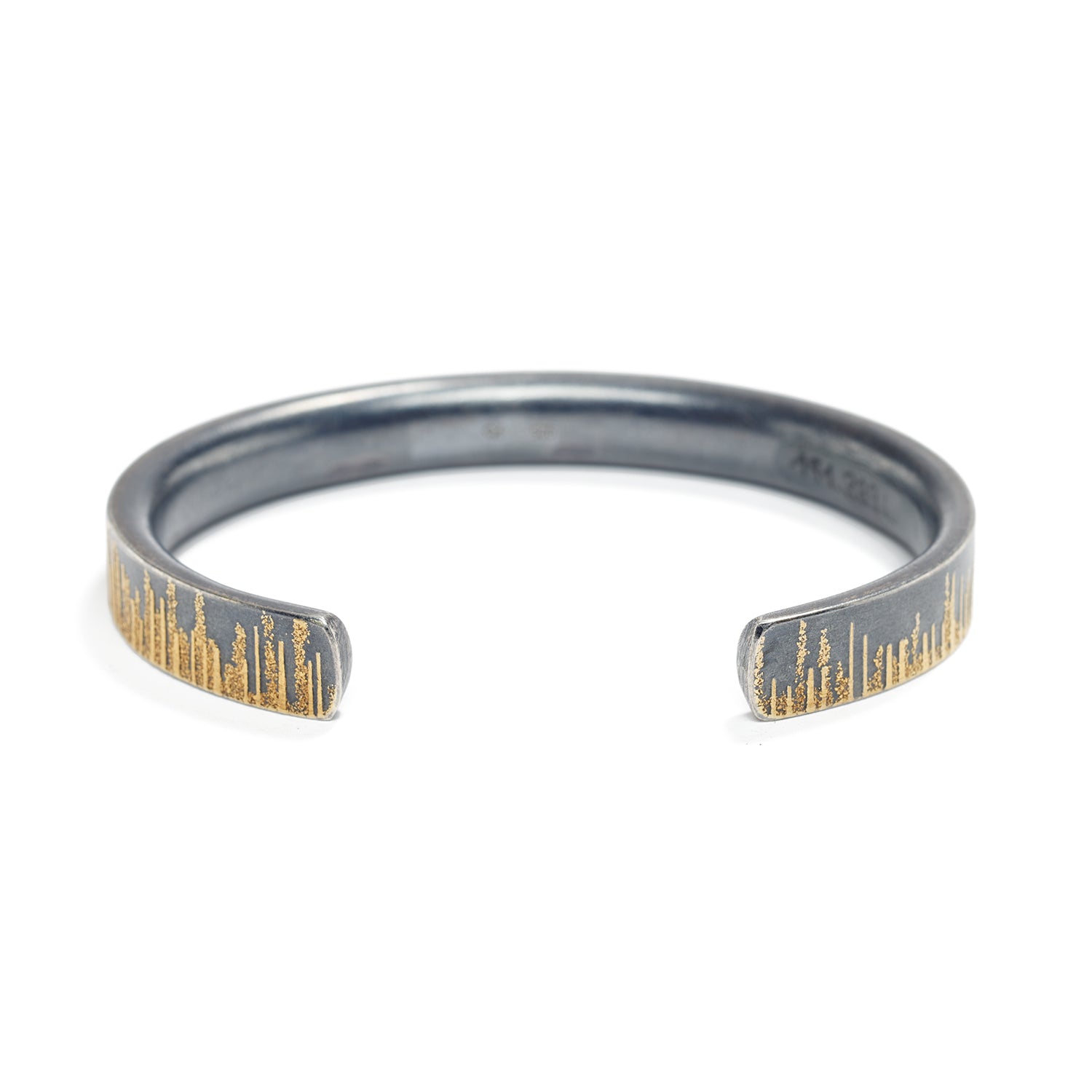 Lined Gold Cuff