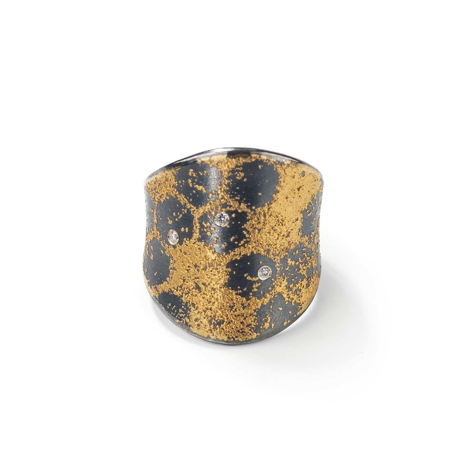 Honeycomb Patterned Ring