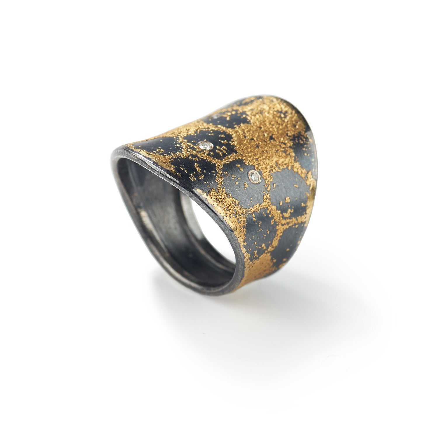 Honeycomb Patterned Ring