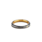 Half Round Ring with Gold~2.5mm