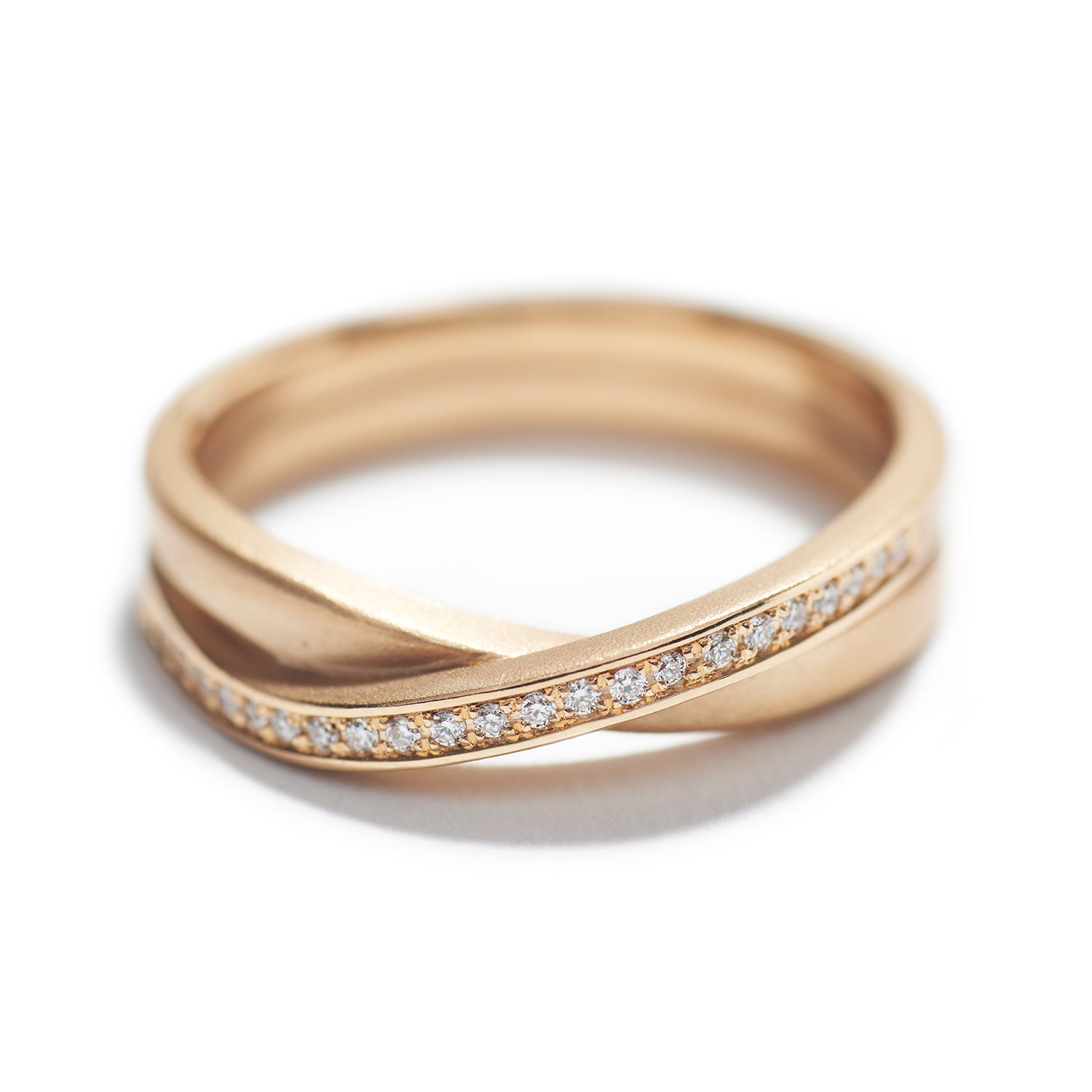 Endless Band 2-Times with Diamonds~2mm