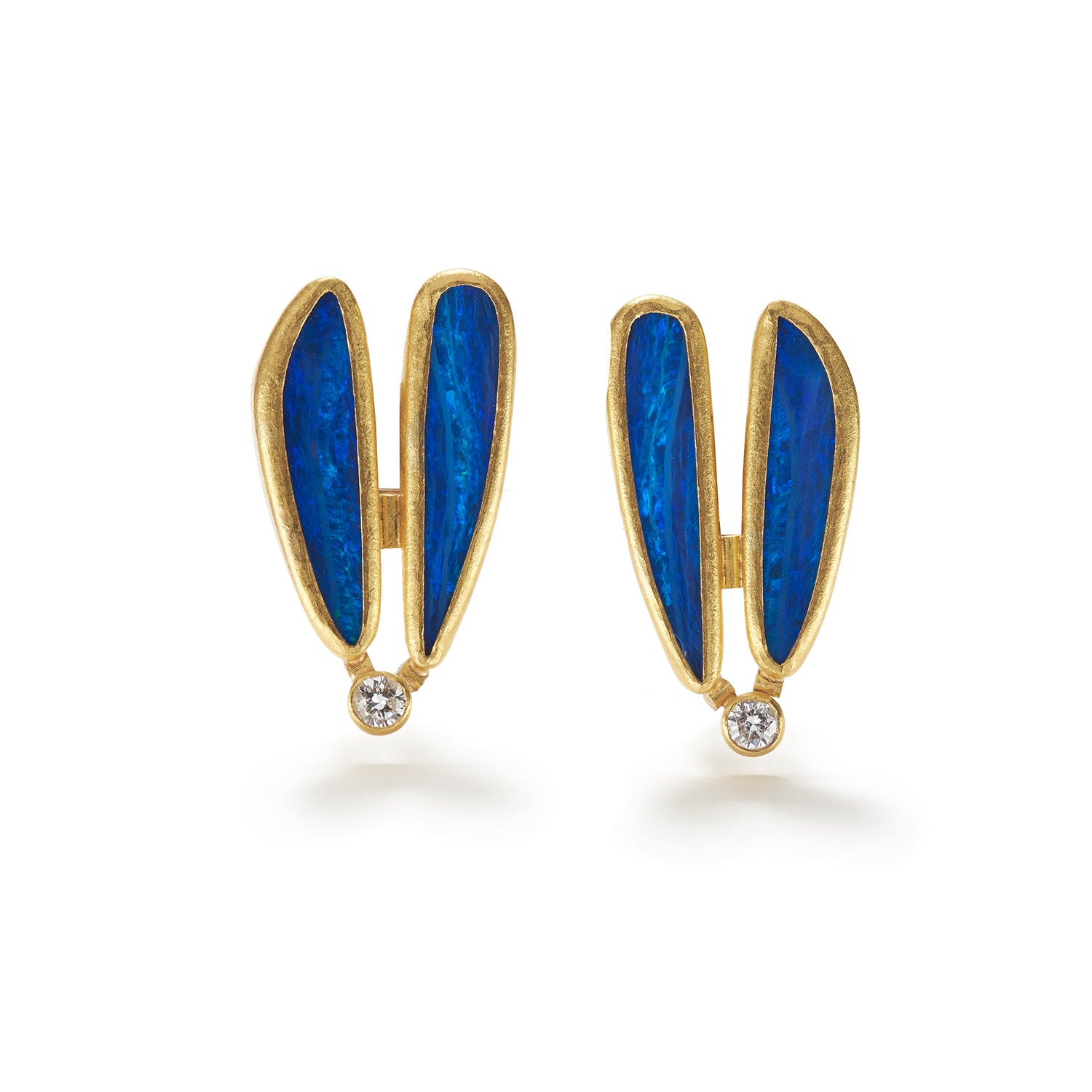 Australian Opal Doublet Earrings