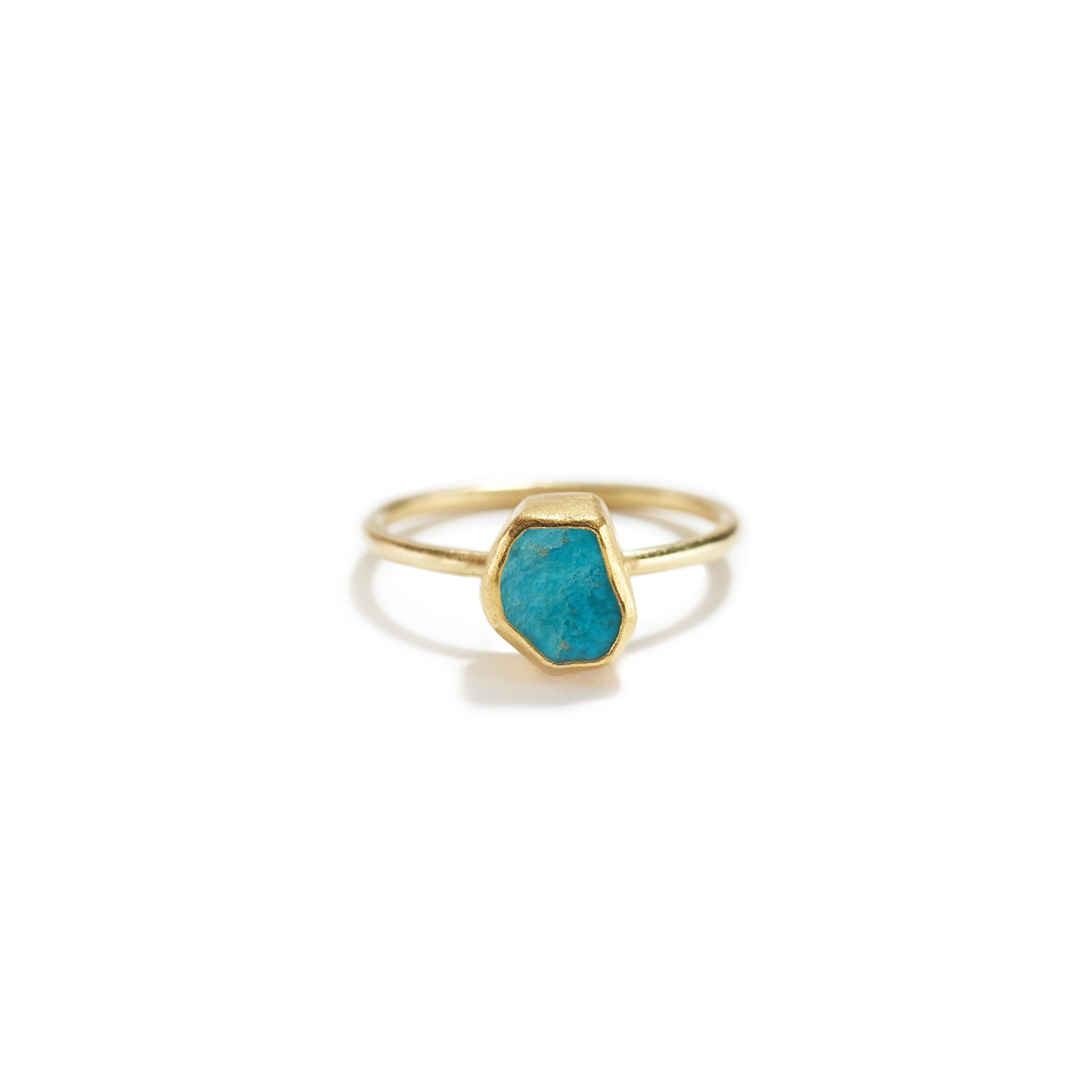 Raw Turquoise Ring