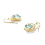 Aquamarine Crystal Earring Drops