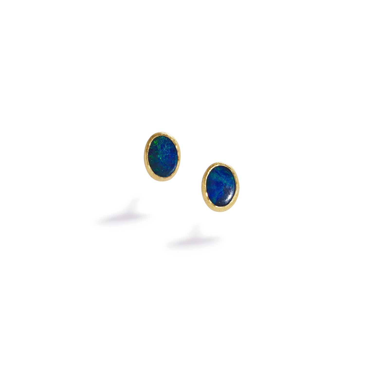 Small Australian Opal Earrings