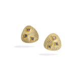 Golden Kite Diamond Stud Earrings