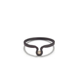 Swing Ring with Small Diamond~1.5mm