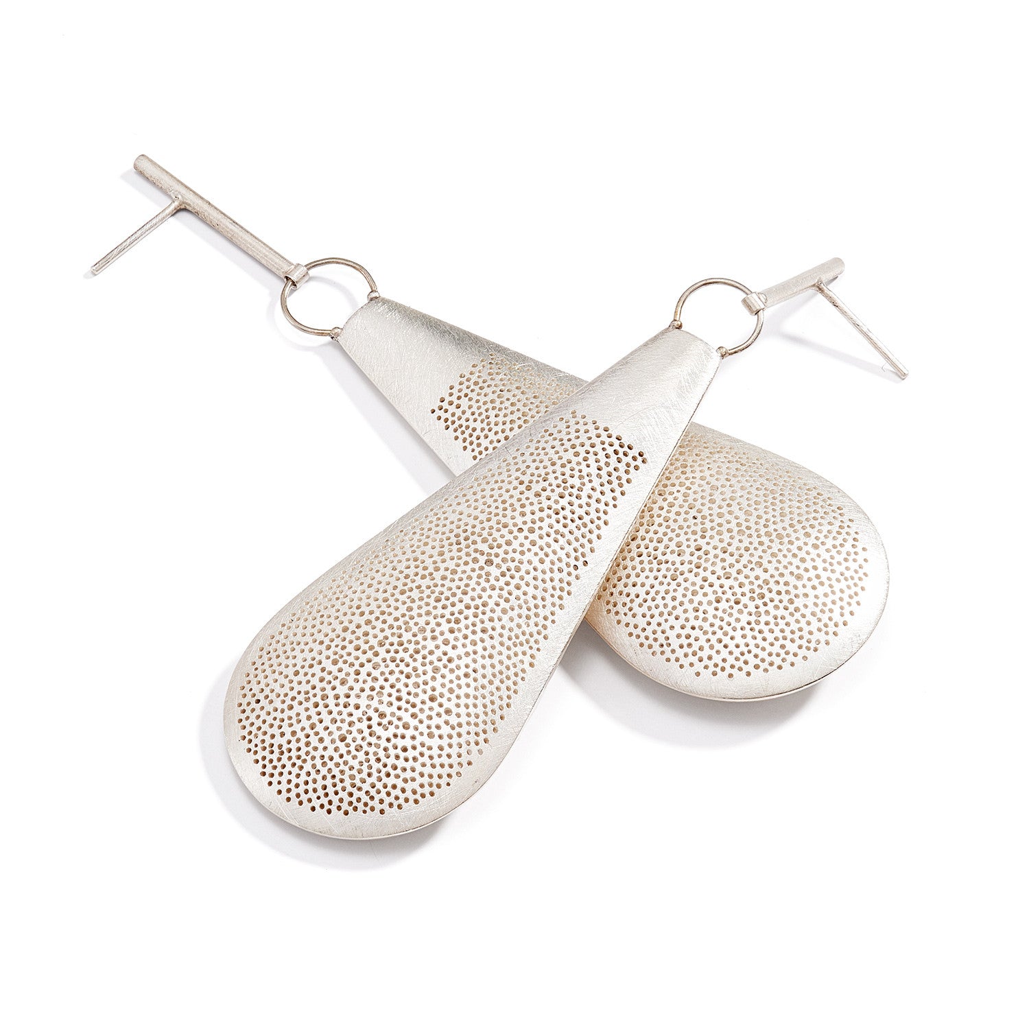 Perforated Paddle Earring